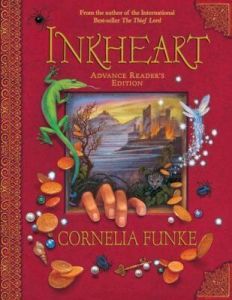 Book cover for Inkheart fantasy YA trilogy